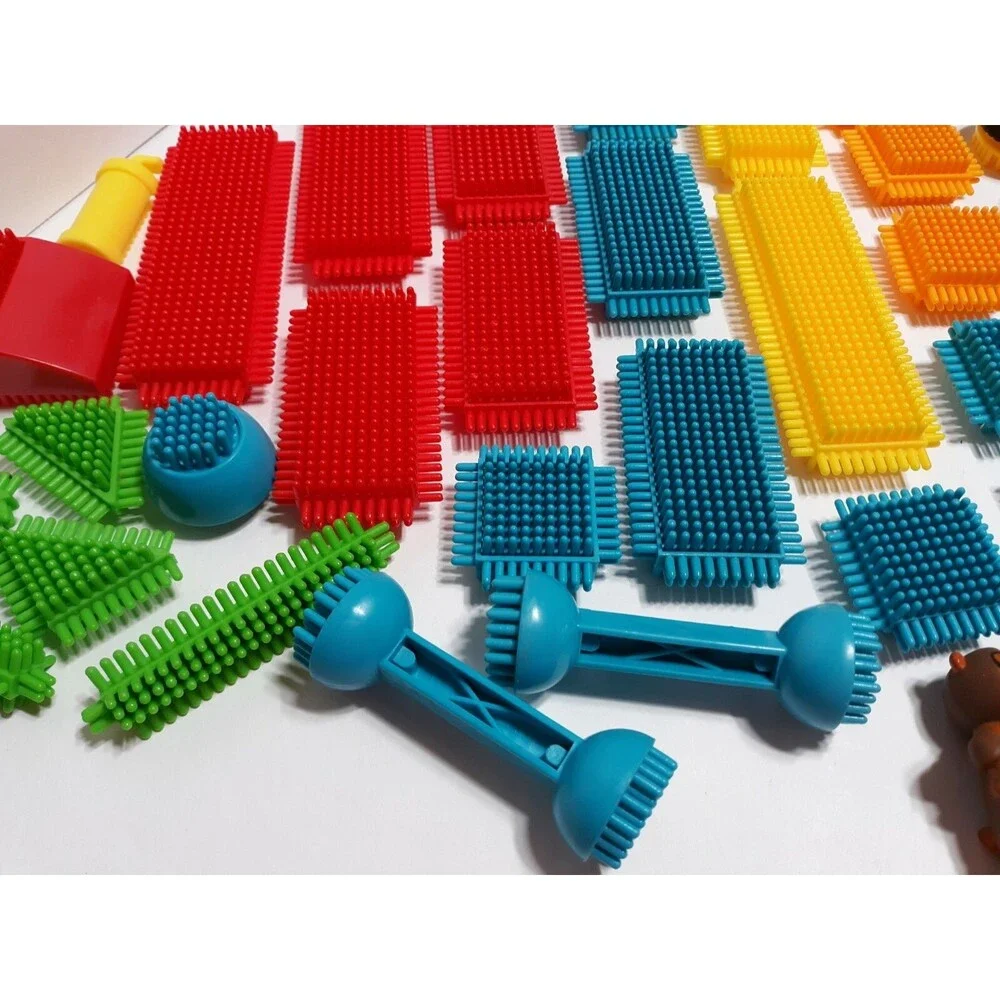 38 PC. Building Blocks Construction Interlocking Gripper STEM STEAM toys for kid